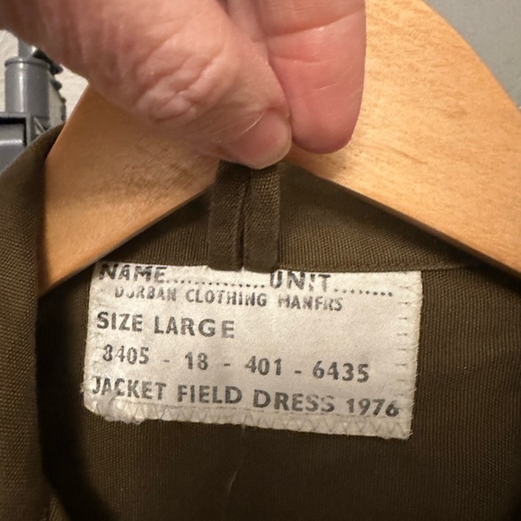 Vintage army light field jacket warm - Picture 5 of 8